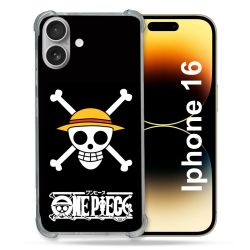 Coque Magnétique Compatible Magsafe Pour Iphone 16 Pro Manga One Piece Tete de Mort