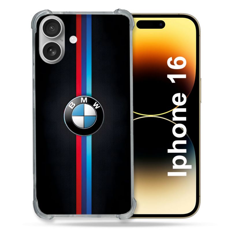 Coque Magnétique Compatible Magsafe Pour Iphone 16 Plus BMW Logo