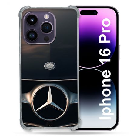 Coque Magnétique Compatible Magsafe Pour Iphone 16 Pro Mercedes Calendre