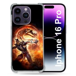 Coque Magnétique Compatible Magsafe Pour Iphone 16 Pro Mortal Combat
