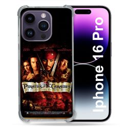 Coque Magnétique Compatible Magsafe Pour Iphone 16 Pro Pirate Des Caraibes