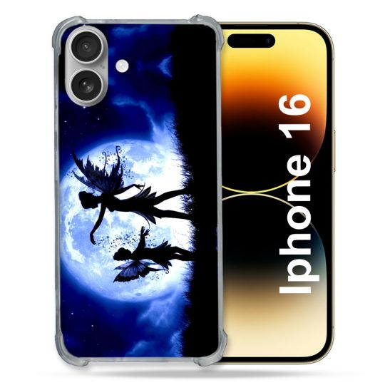 Coque Magnétique Compatible Magsafe Pour Iphone 16 Plus Fantastique Fee Lune