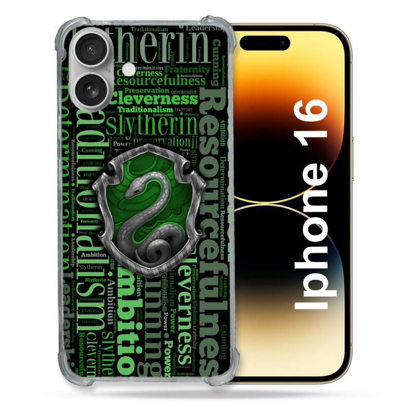 Coque Magnétique Compatible Magsafe Pour Iphone 16 Plus Harry Potter Serpentar