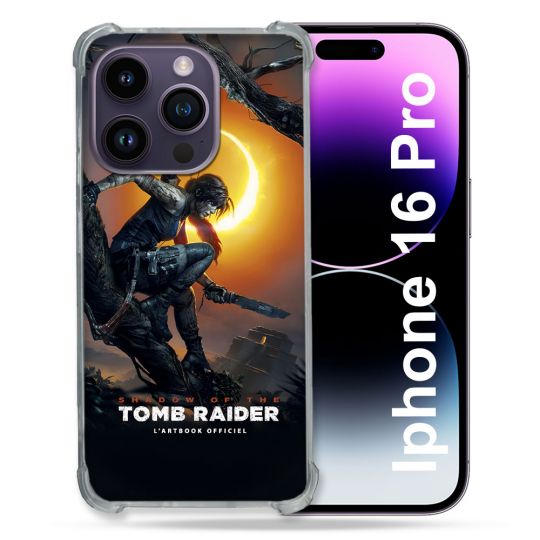 Coque Magnétique Compatible Magsafe Pour Iphone 16 Pro Tomb Raider