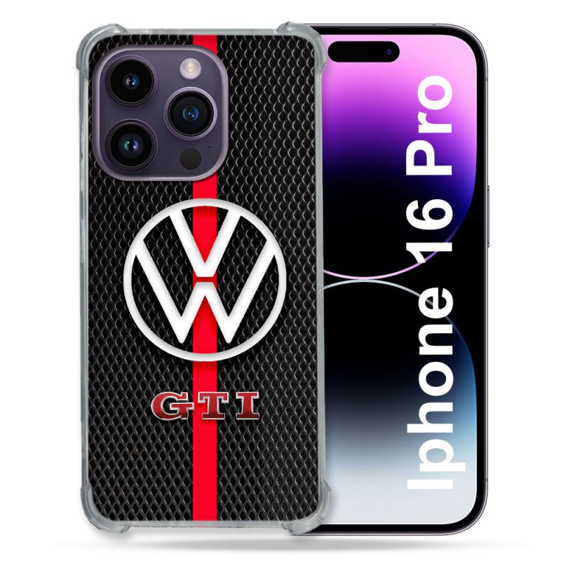 Coque Magnétique Compatible Magsafe Pour Iphone 16 Pro Volkwagen Line