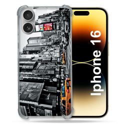 Coque Magnétique Compatible Magsafe Pour Iphone 16 Pro Voyage Amerique USA New York Taxi