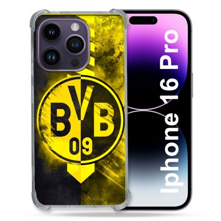 Coque Magnétique Compatible Magsafe Pour Iphone 16 Pro Foot Dortmund