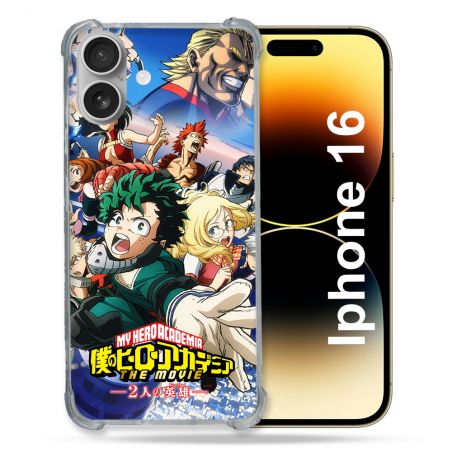Coque Magnétique Compatible Magsafe Pour Iphone 16 Plus Manga My Hero Academia Affiche