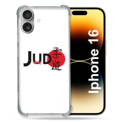 Coque Magnétique Compatible Magsafe Pour Iphone 16 Plus Sport Judo Logo