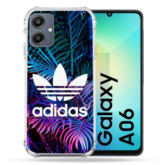 Coque Renforcée Pour Samsung Galaxy A06 Adidas Palmier