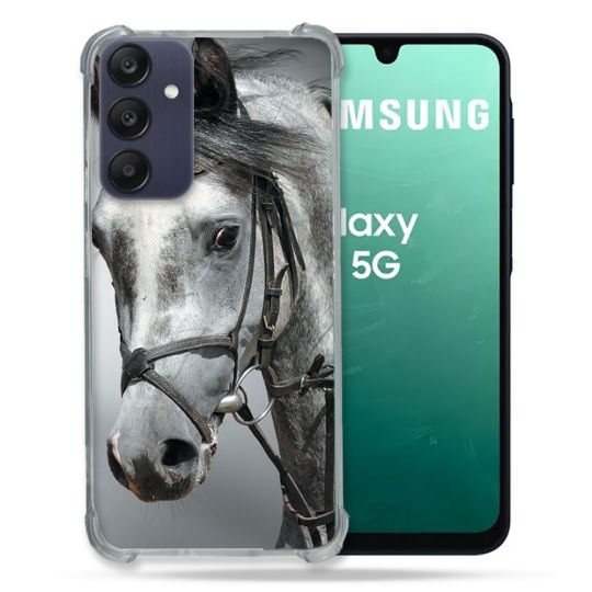 Coque Renforcée Pour Samsung Galaxy A16 5G Animal Cheval Blanc