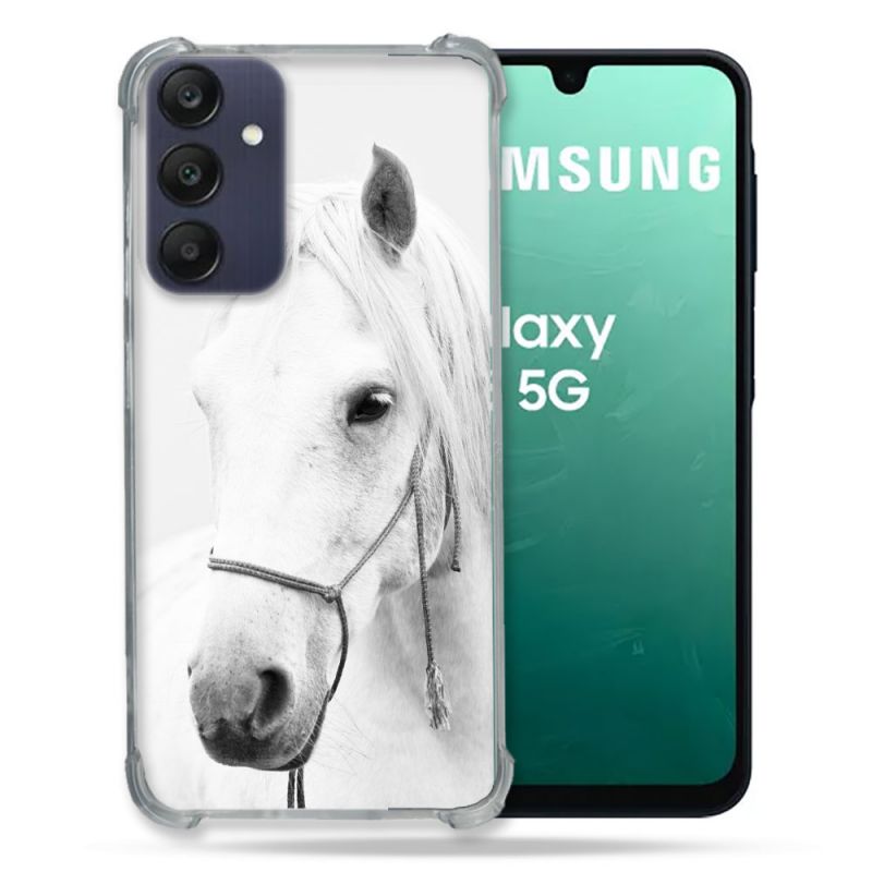 Coque Renforcée Pour Samsung Galaxy A16 5G Animal Cheval Cristal