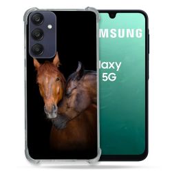 Coque Renforcée Pour Samsung Galaxy A16 5G Animal Cheval Marron