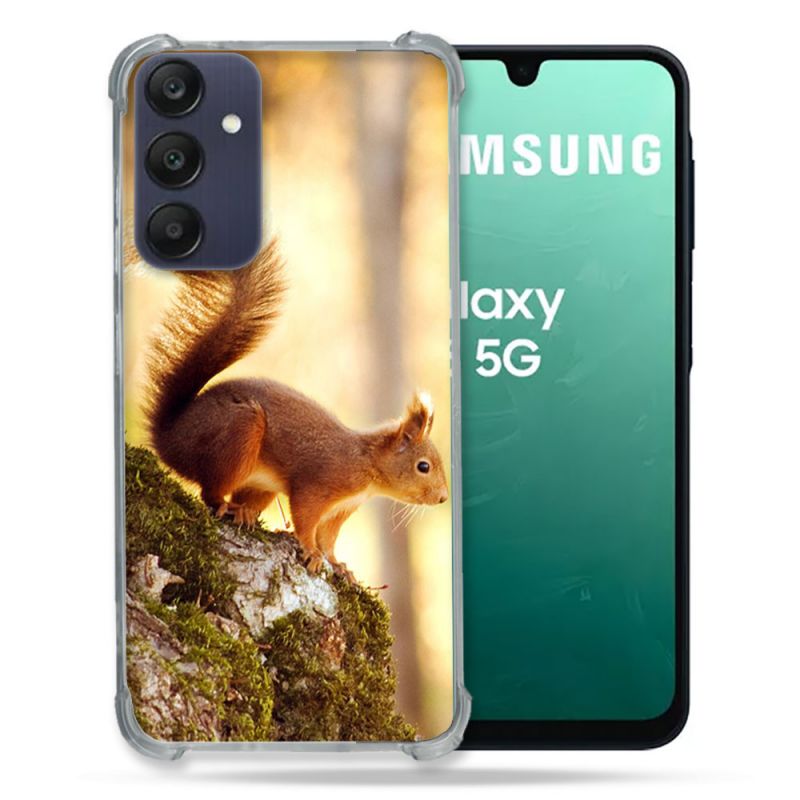 Coque Renforcée Pour Samsung Galaxy A16 5G Animal Ecureuil Bois