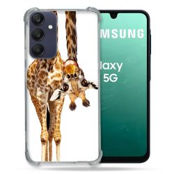 Coque Renforcée Pour Samsung Galaxy A16 5G Animal Girafe Blanche