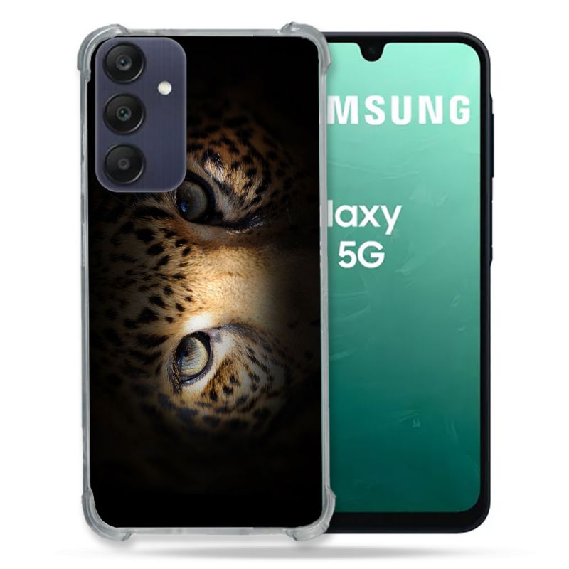 Coque Renforcée Pour Samsung Galaxy A16 5G Animal Leopard Yeux