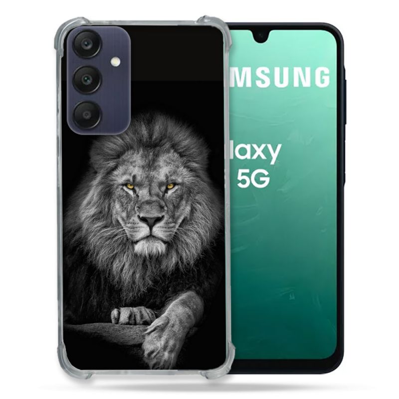 Coque Renforcée Pour Samsung Galaxy A16 5G Animal Lion Majestueux