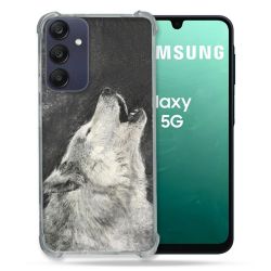 Coque Renforcée Pour Samsung Galaxy A16 5G Animal Loup Hurlement
