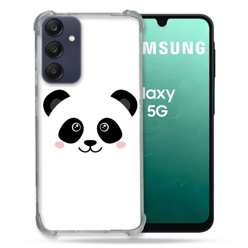 Coque Renforcée Pour Samsung Galaxy A16 5G Animal Panda Blanc
