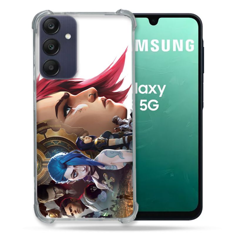 Coque Renforcée Pour Samsung Galaxy A16 5G Arcane Jynx Sœur