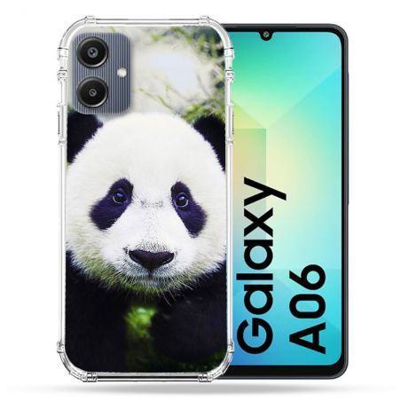 Coque Renforcée Pour Samsung Galaxy A06 Animal Panda Color