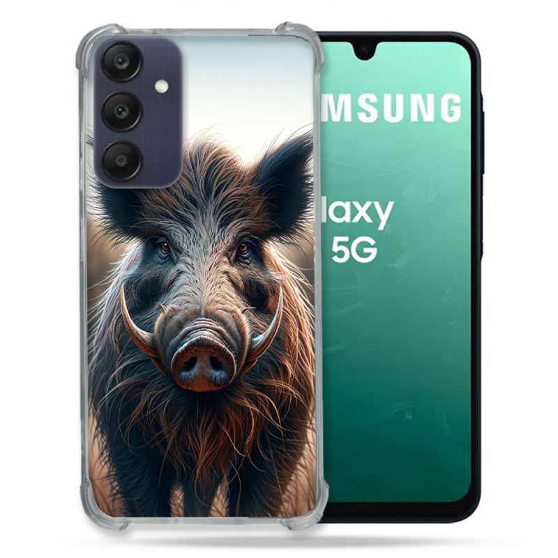 Coque Renforcée Pour Samsung Galaxy A16 5G Chasse Sanglier Attaque