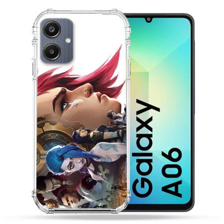 Coque Renforcée Pour Samsung Galaxy A06 Arcane Jynx Sœur