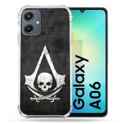 Coque Renforcée Pour Samsung Galaxy A06 Assassin Creed Tete Mort