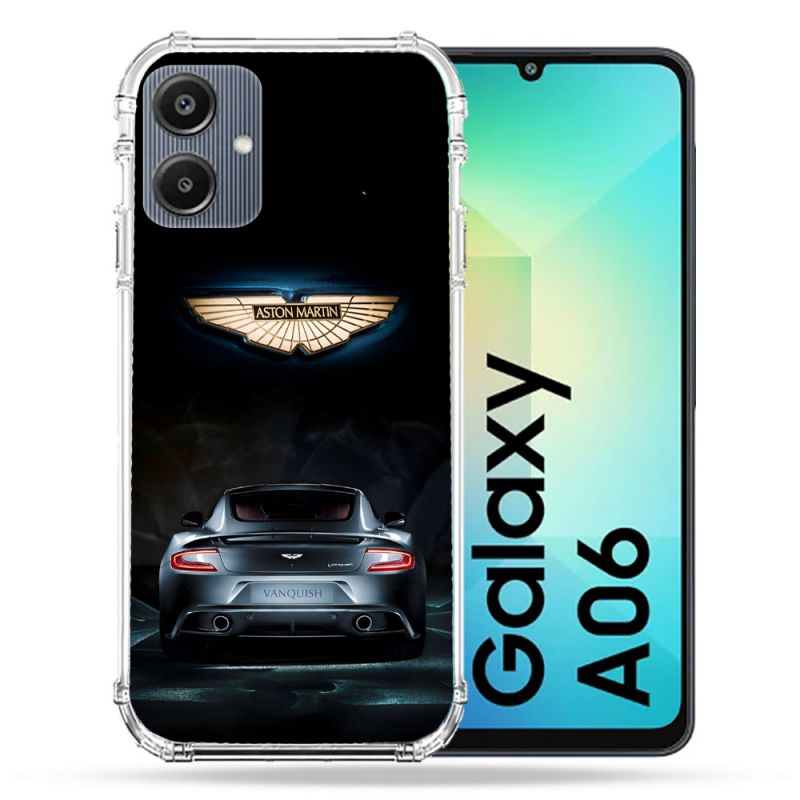 Coque Renforcée Pour Samsung Galaxy A06 Aston Martin
