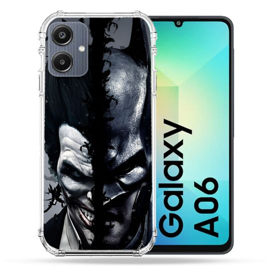 Coque Renforcée Pour Samsung Galaxy A06 Batman Joker
