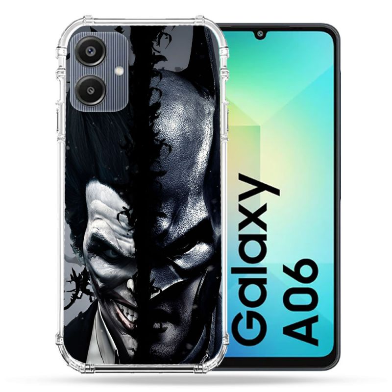 Coque Renforcée Pour Samsung Galaxy A06 Batman Joker