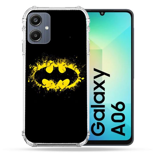 Coque Renforcée Pour Samsung Galaxy A06 Batman Logo