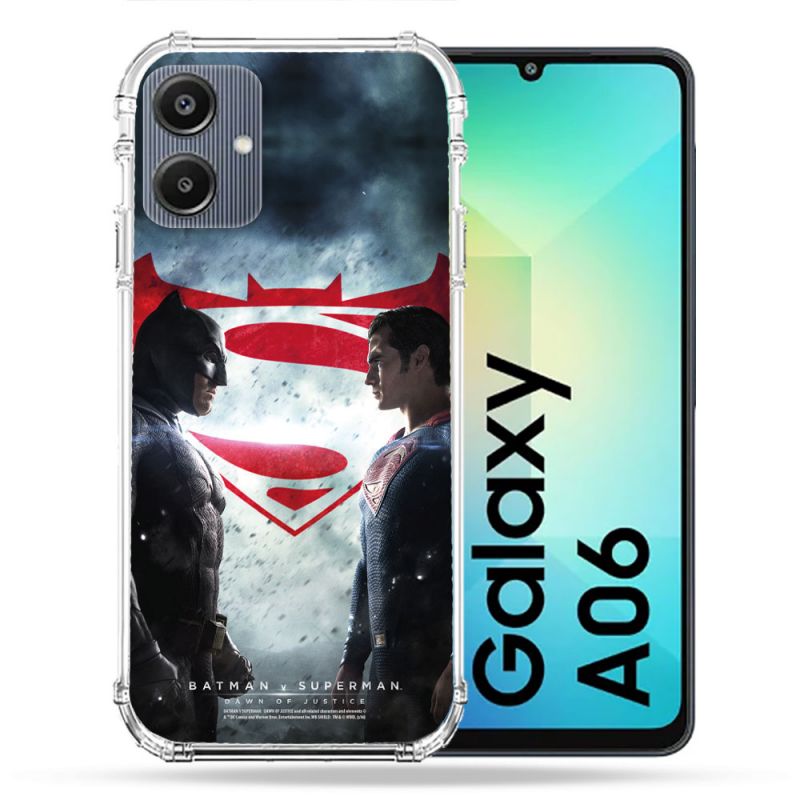Coque Renforcée Pour Samsung Galaxy A06 Batman VS Superman