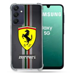 Coque Renforcée Pour Samsung Galaxy A16 5G Ferrari Carbone
