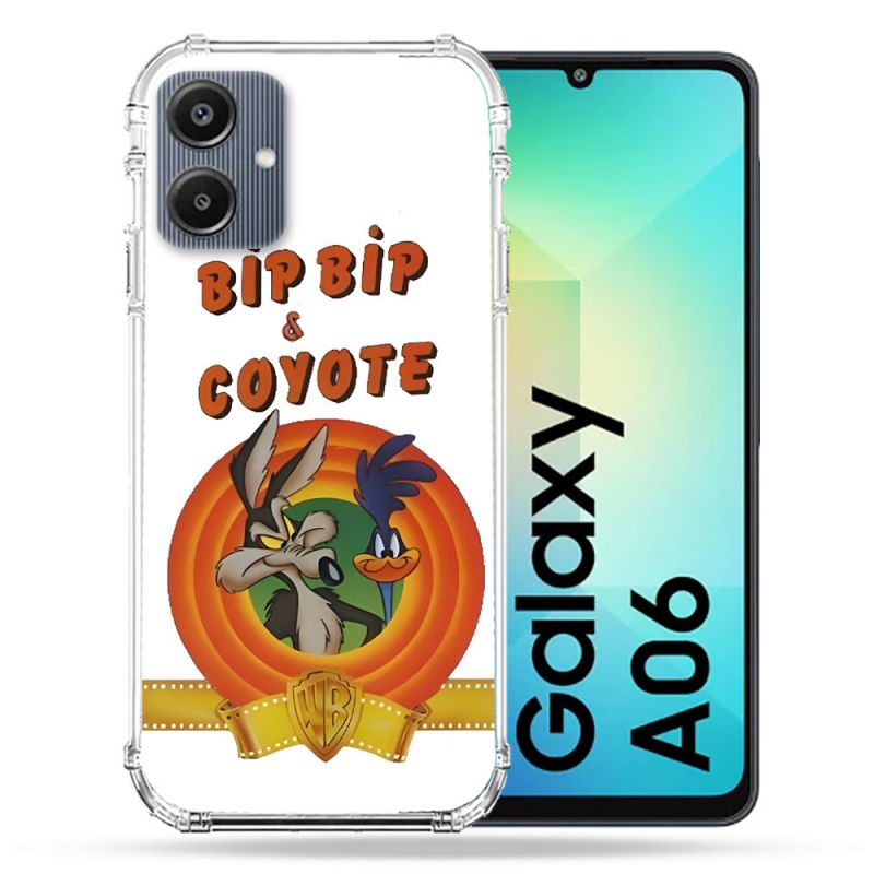 Coque Renforcée Pour Samsung Galaxy A06 Bip Bip Coyote