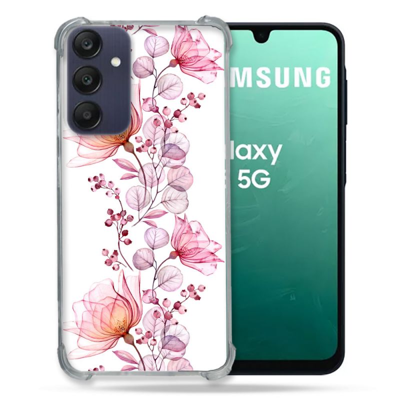 Coque Renforcée Pour Samsung Galaxy A16 5G Fleur Eclosion