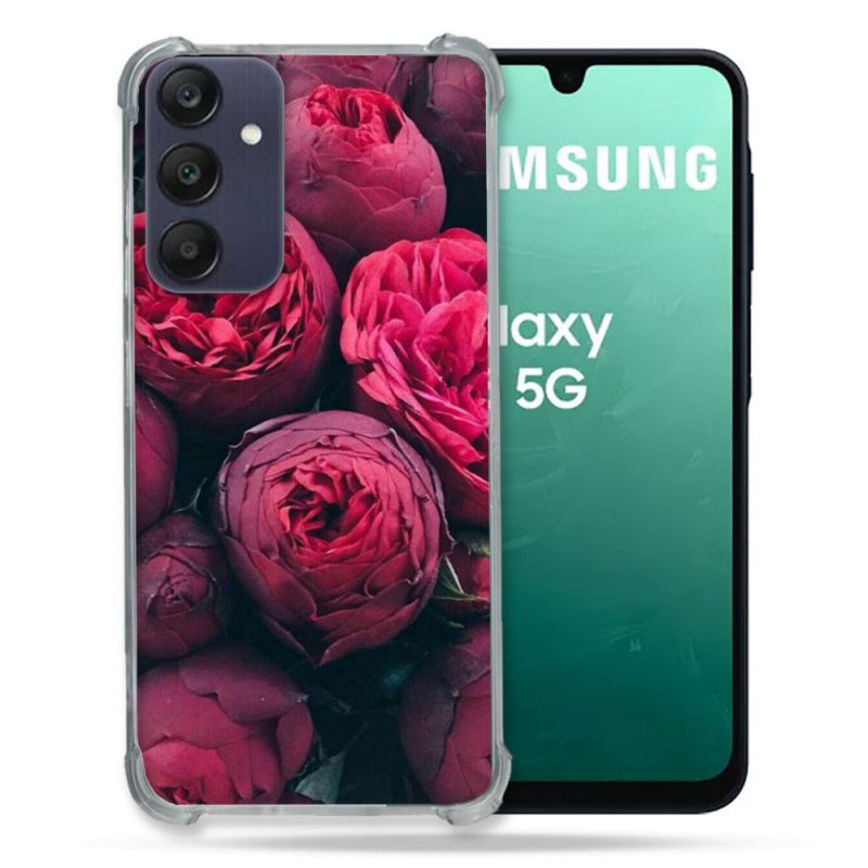 Coque Renforcée Pour Samsung Galaxy A16 5G Fleur Pivoine