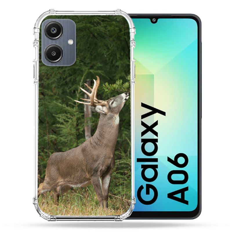 Coque Renforcée Pour Samsung Galaxy A06 Chasse Cerf