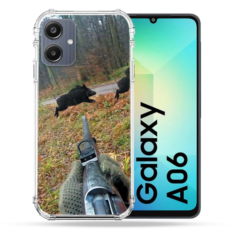 Coque Renforcée Pour Samsung Galaxy A06 Chasse Vision Tir