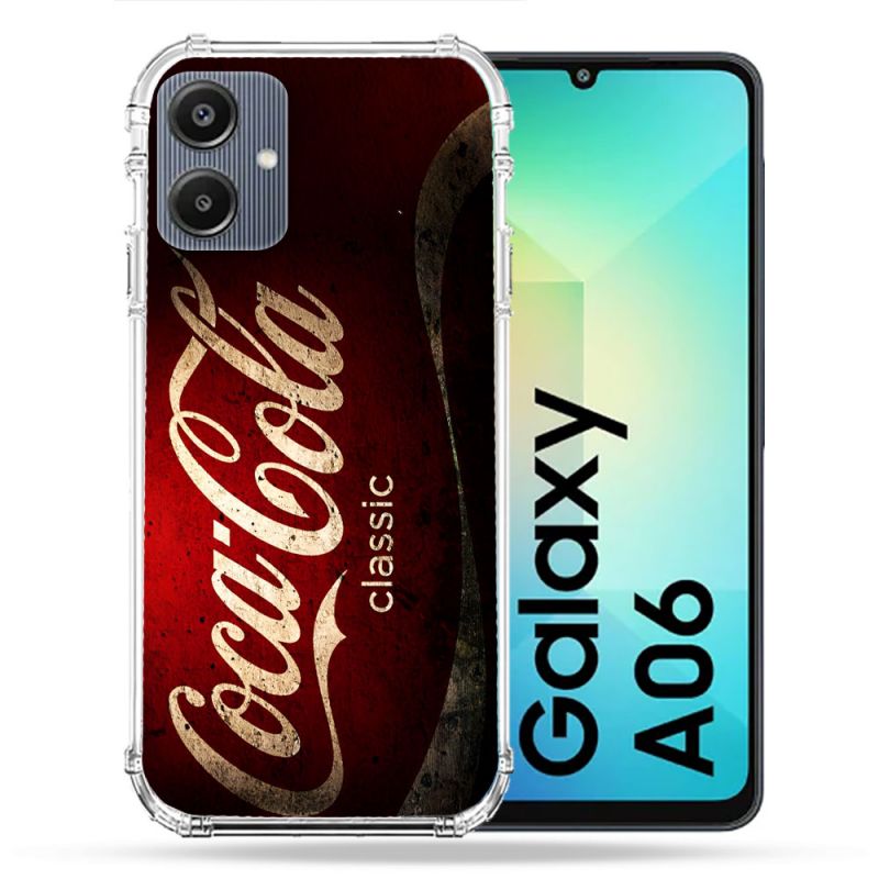 Coque Renforcée Pour Samsung Galaxy A06 Coca Cola Classique