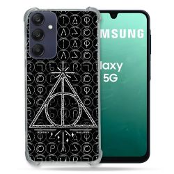 Coque Renforcée Pour Samsung Galaxy A16 5G Harry Potter Hollows Triangle Noir