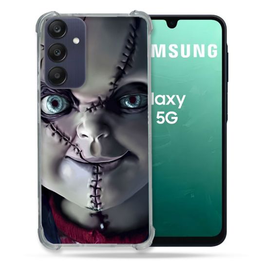 Coque Renforcée Pour Samsung Galaxy A16 5G Horreur Chucky Cicatrice