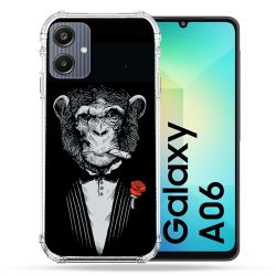 Coque Renforcée Pour Samsung Galaxy A06 Decale Singe Mafia