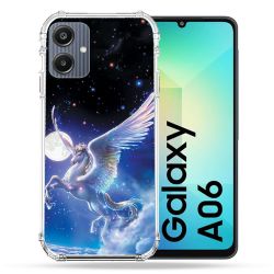 Coque Renforcée Pour Samsung Galaxy A06 Fantastique Licorne Céleste