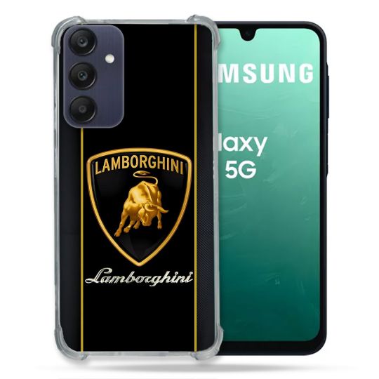 Coque Renforcée Pour Samsung Galaxy A16 5G Lamborghini Carbone