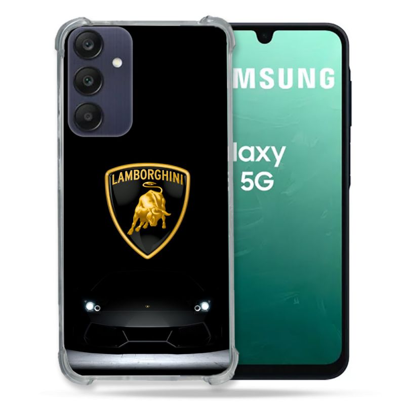 Coque Renforcée Pour Samsung Galaxy A16 5G Lamborghini Noir