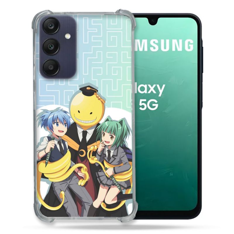 Coque Renforcée Pour Samsung Galaxy A16 5G Manga Assassination Classroom Kuro Trio