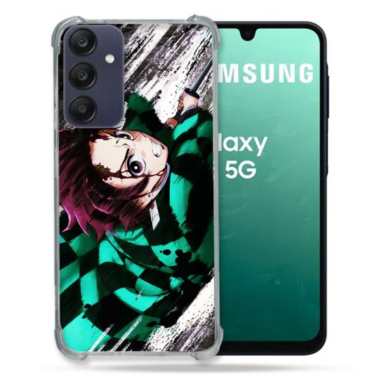 Coque Renforcée Pour Samsung Galaxy A16 5G Manga Demon Slayer Tanjiro