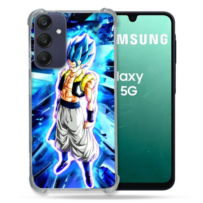Coque Renforcée Pour Samsung Galaxy A16 5G Manga Dragon Ball Gogeta Lumiere