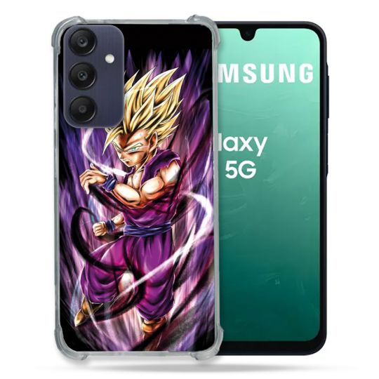 Coque Renforcée Pour Samsung Galaxy A16 5G Manga Dragon Ball Sangohan Violet